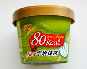 グリコ　カロリーコントロールアイス　宇治抹茶