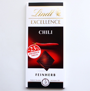 lindt　リンツ　チリチョコレート